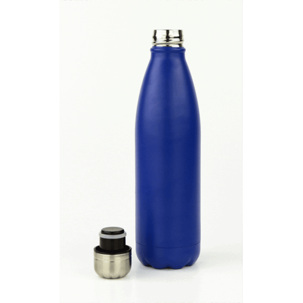 Fém termosz - sötétkék, 500 ml
