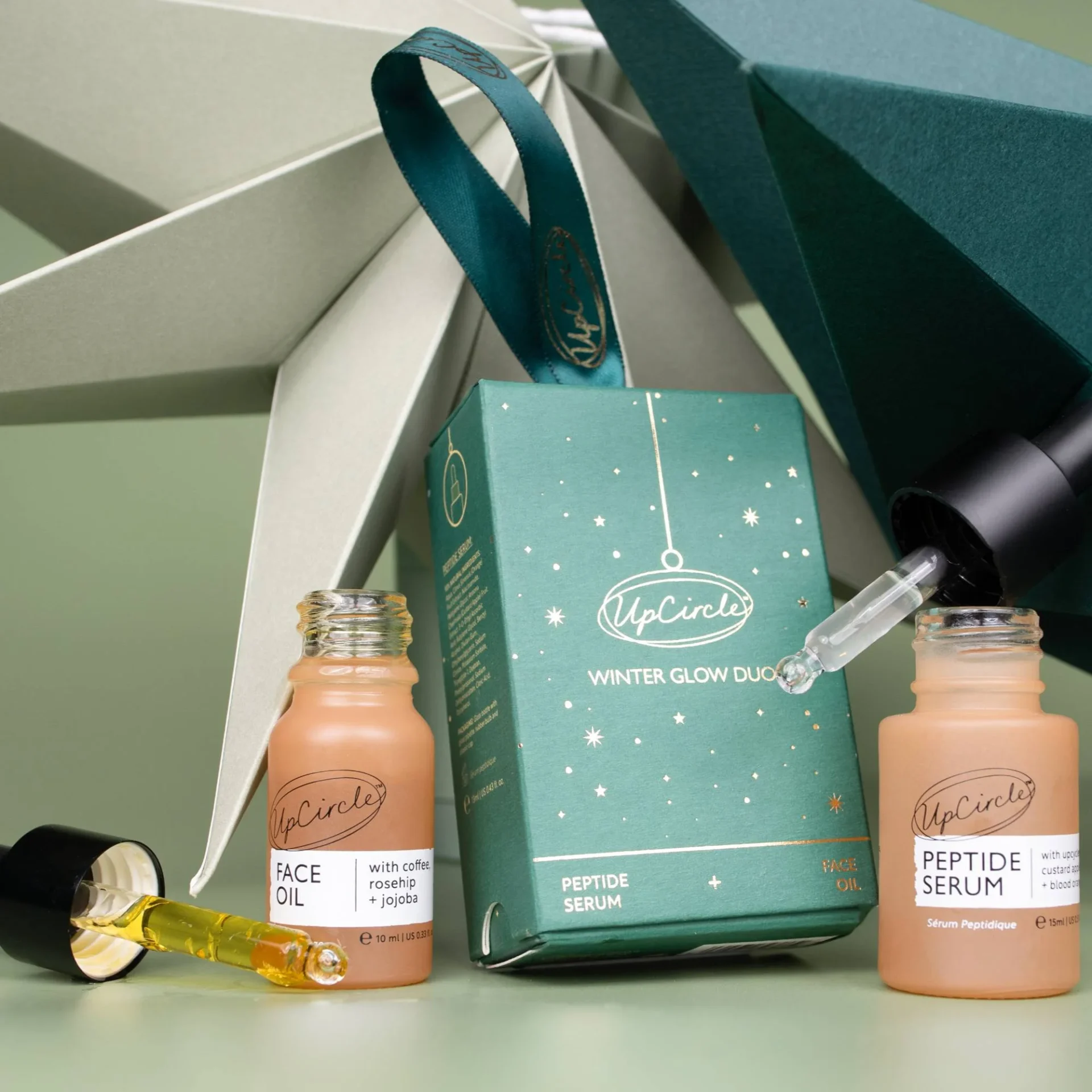 zerohero upcircle karácsonyi ajándékcsomag, természetes bőrápolás