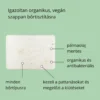 zerohero szépségápolás, vegán, környezetbarát radírozó szappan, upcircle ujjrahasznosított szappan, organikus bőrradír