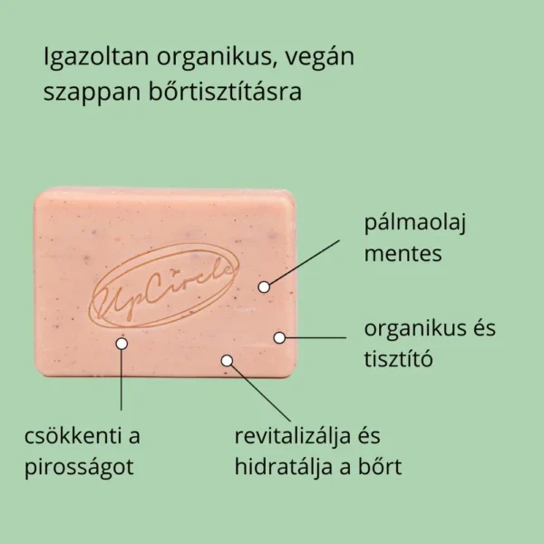 zerohero szépségápolás, vegán, környezetbarát radírozó szappan, upcircle ujjrahasznosított szappan, organikus bőrradír