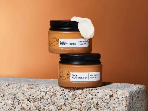 zerohero - upcircle hidratáló arckrém, argánolaj, aloe vera, újrahasznosítható csomagolás, fenntartható szépségápolás, újrahasznosított arckrém