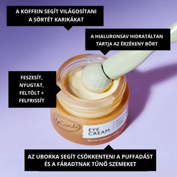 zerohero szépségápolás, organikus szemránckrém, vegán szemkörnyék ápoló, upcircle arckrém