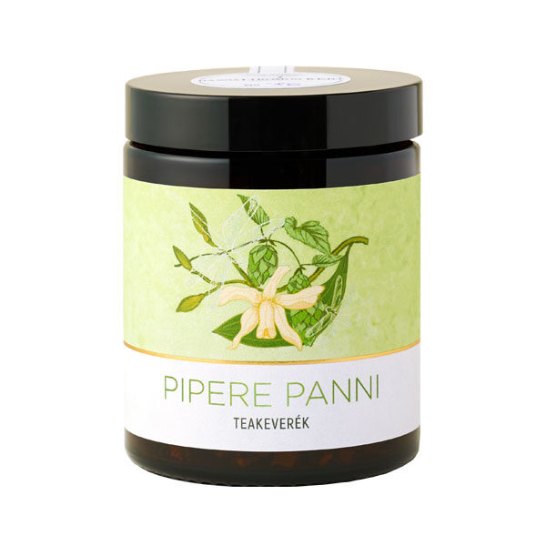 pipere-panni zerohero, zero waste életmód, fenntartható konyha, tea üvegben, rooibos tea